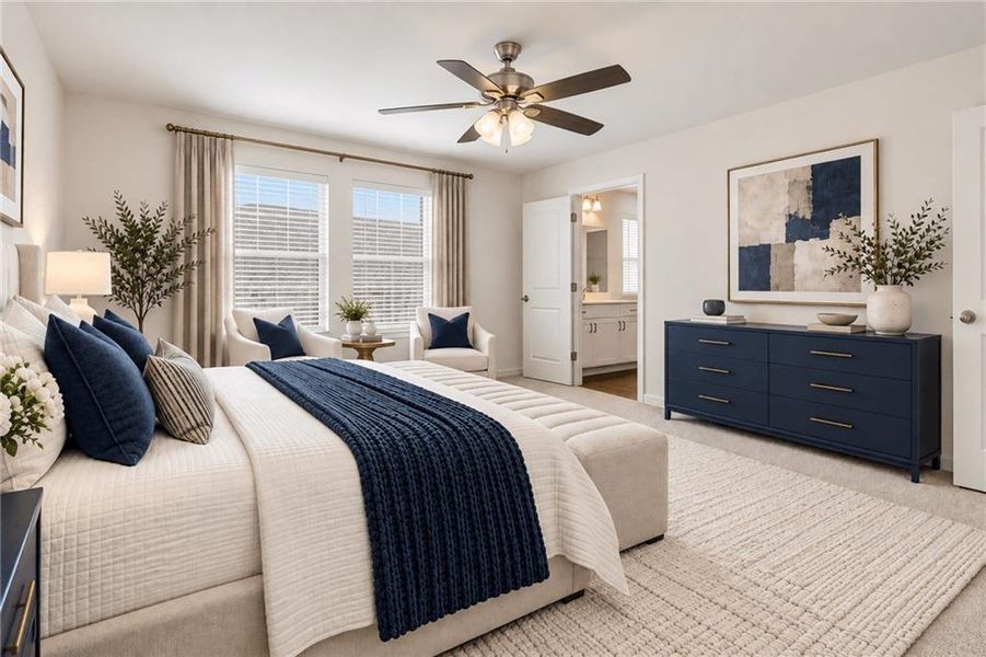 Furnished interior view inside a new home in Casteel, Bethlehem (Image 15).