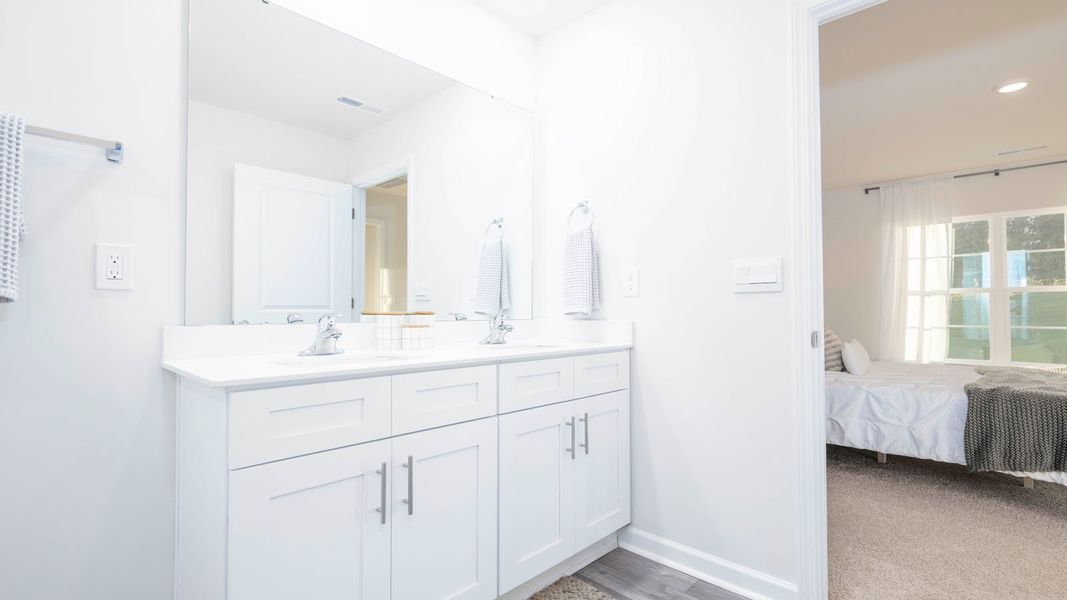 Furnished interior view inside a new home in Baymeade, Lexington (Image 21). Furnished interior view inside a new home in Baymeade, Lexington (Image 21).