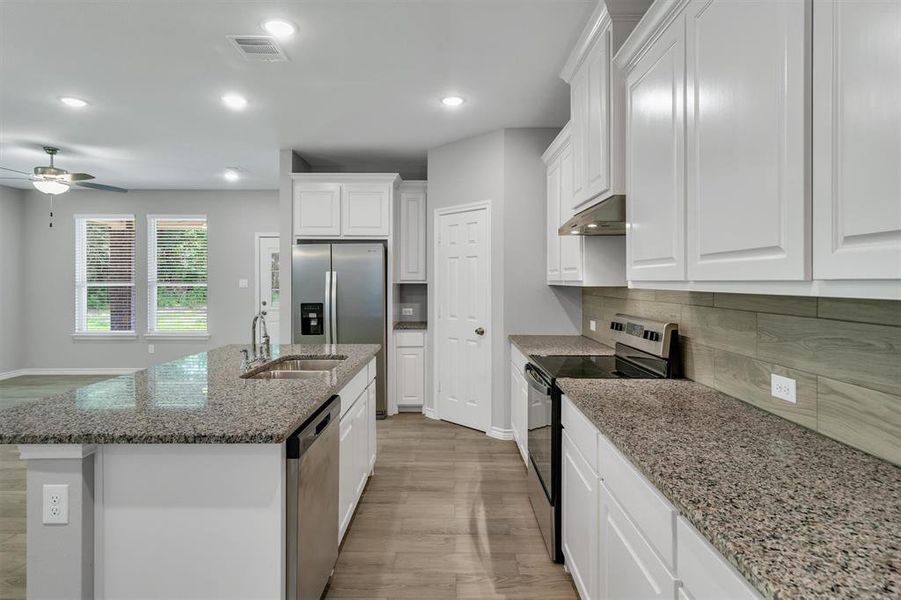 Furnished interior view inside a new home in , Van (Image 10).