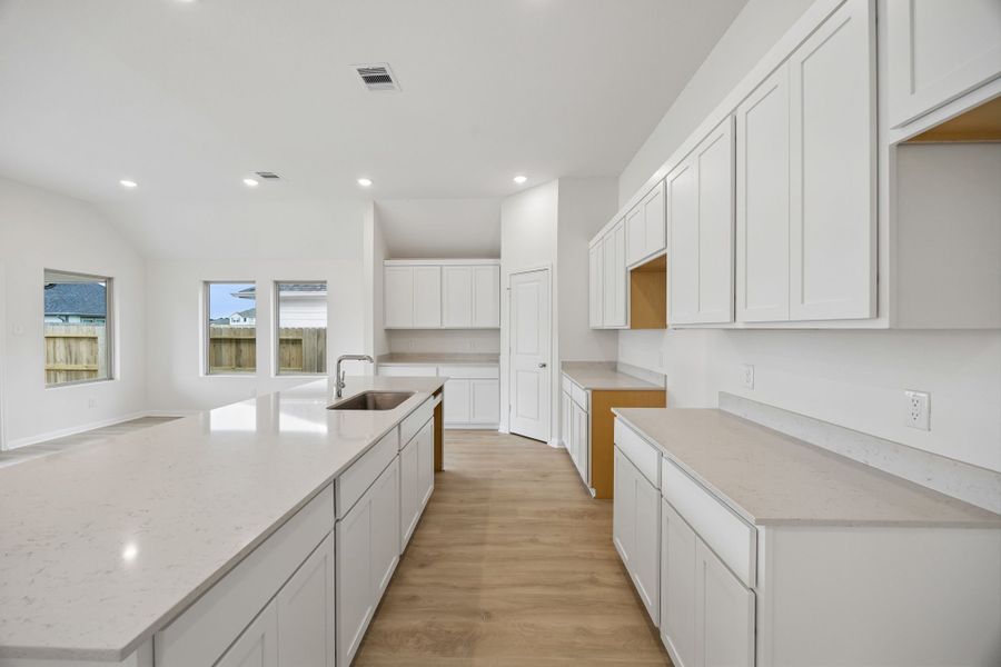 Furnished interior view inside a new home in Riviera Pines, Huffman (Image 9).
