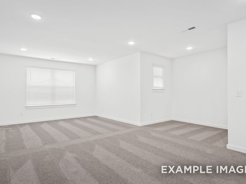 Spacious, unfurnished interior of a new home in Woods Crossing, Gallatin (Image 73).