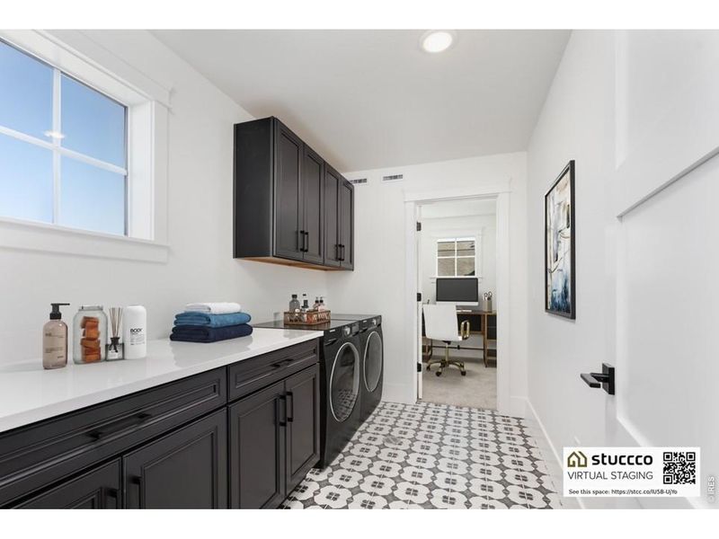 Furnished interior view inside a new home in Westerly, Erie (Image 14).