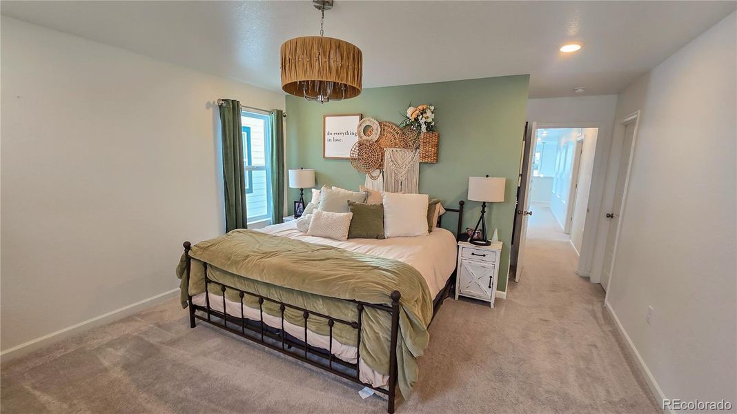 Furnished interior view inside a new home in , Aurora (Image 42).