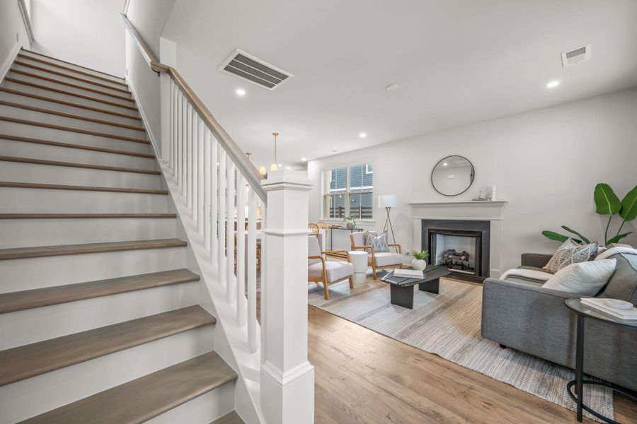 Furnished interior view inside a new home in , Summerville (Image 7).
