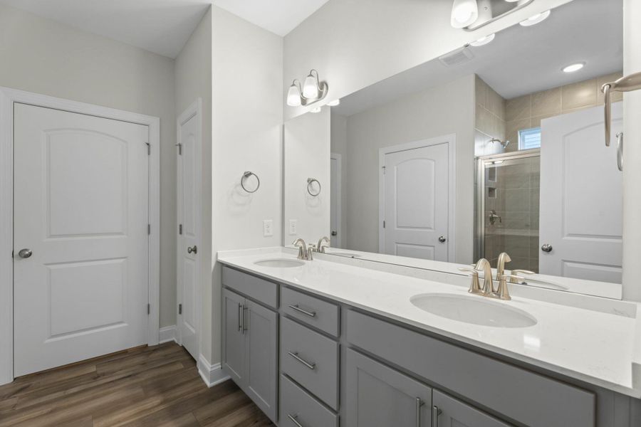 Furnished interior view inside a new home in Hopewell Garden, Winston-Salem (Image 10).