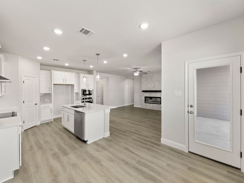 Furnished interior view inside a new home in Meadow Ridge Estates, Josephine (Image 13).