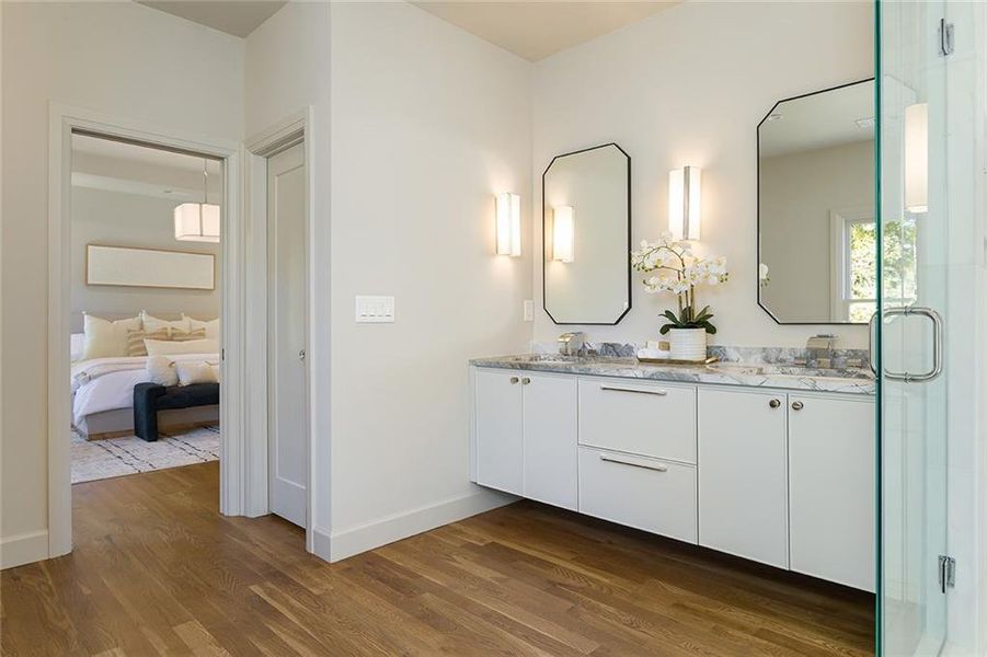 Furnished interior view inside a new home in , Scottdale (Image 39).