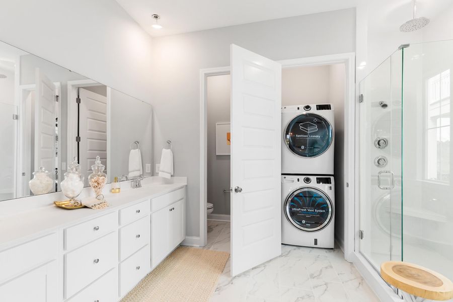 Furnished interior view inside a new home in , Summerville (Image 15).