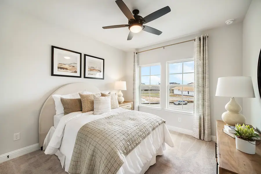 Representative furnished interior of a home built from the Enchante by Beazer Homes in The Highlands, Porter (Image 9).