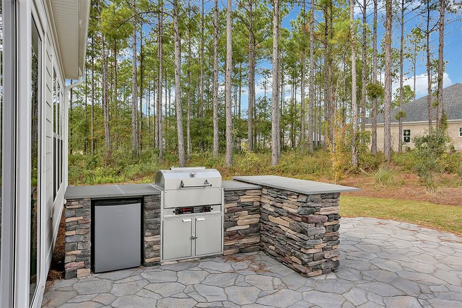 Bar Harbour I, Outdoor Kitchen