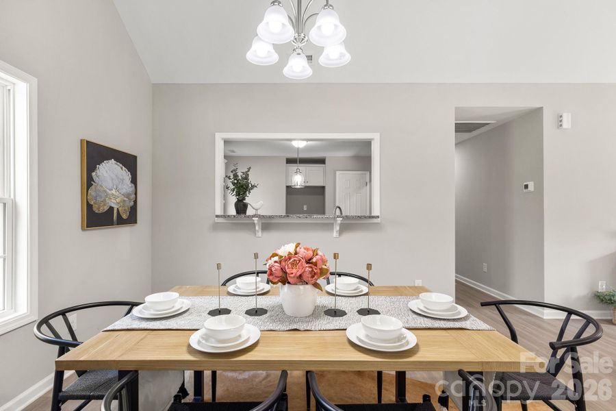 Furnished interior view inside a new home in , York (Image 31).