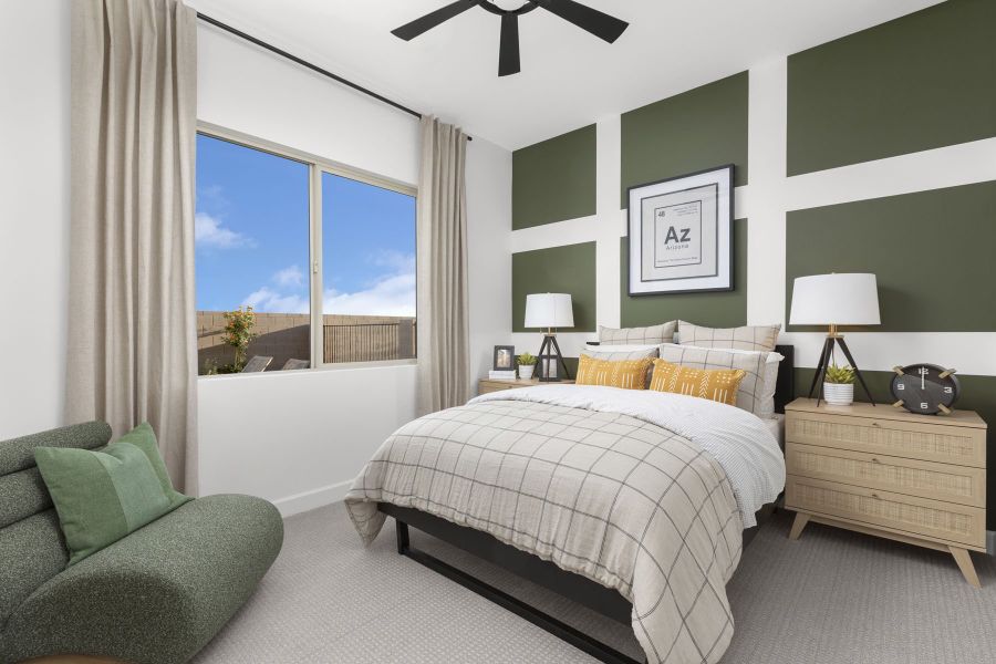 Representative furnished interior of a home built from the Currant by Mattamy Homes in White Tank Vistas, Waddell (Image 17).
