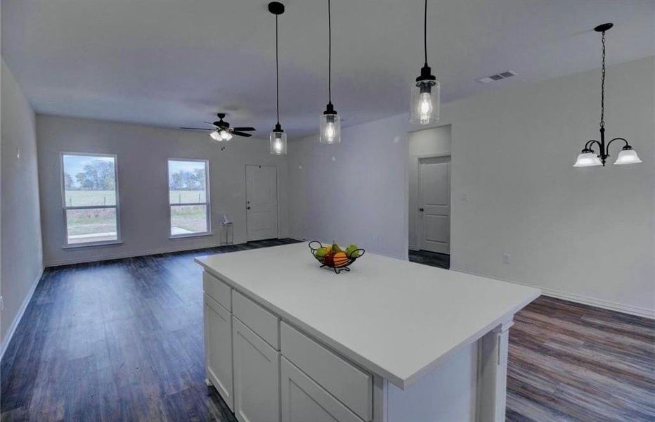 Furnished interior view inside a new home in , Commerce (Image 5).