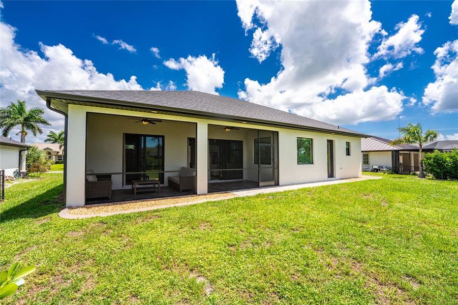 Exterior details and patio area of a home in , Rotonda West (Image 4).