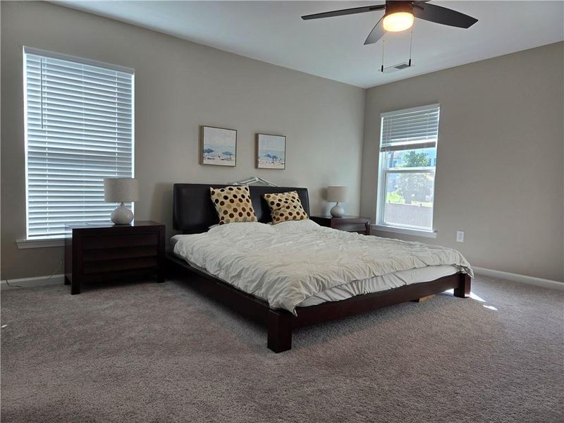 Furnished interior view inside a new home in The Reserve At Liberty Park, Braselton (Image 3).
