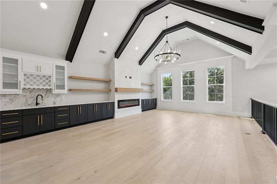 Furnished interior view inside a new home in , Hoschton (Image 15). Furnished interior view inside a new home in , Hoschton (Image 15).