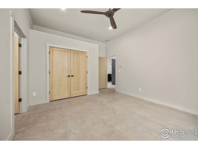 Oversized closet in Bedroom #2 Oversized closet in Bedroom #2