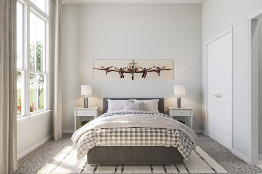 Furnished interior view inside a new home in Arbor Collection At Park Central, Georgetown (Image 7).