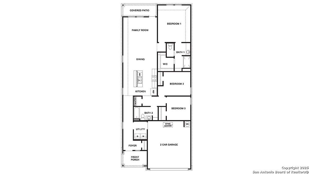 2D floor plan layout of this home in Laurel Vistas, San Antonio, TX (Image 2). 2D floor plan layout of this home in Laurel Vistas, San Antonio, TX (Image 2).