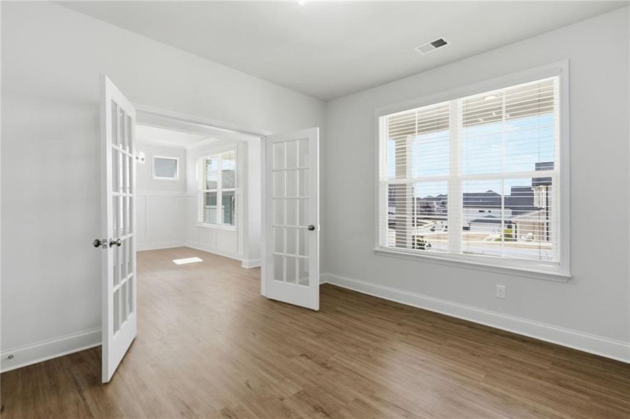 Spacious, unfurnished interior of a new home in Carmichael Farms, Canton (Image 18).