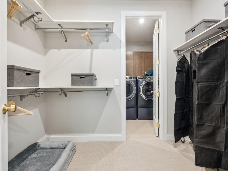 Representative furnished interior of a home built from the Hudson by Tri Pointe Homes in Old Town Village, Waxhaw (Image 49).