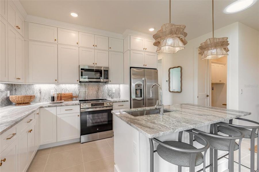 Furnished interior view inside a new home in , New Smyrna Beach (Image 14).