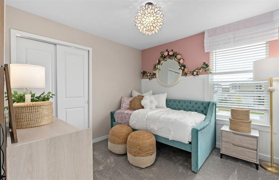 Furnished interior view inside a new home in The Cove at Nona Sound, Orlando (Image 22).