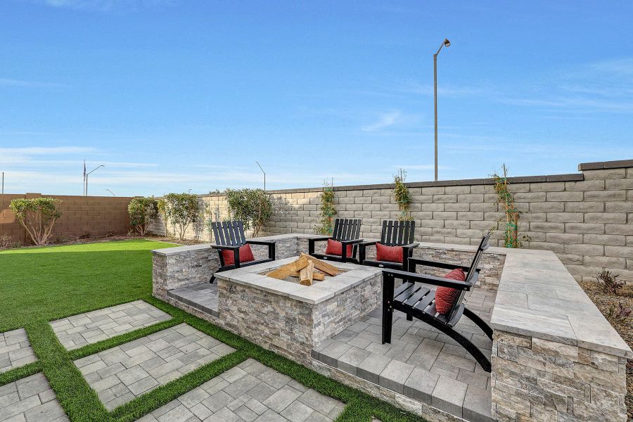 Representative furnished interior of a home built from the Cobalt by Mattamy Homes in Tyler Ranch, Buckeye (Image 44).