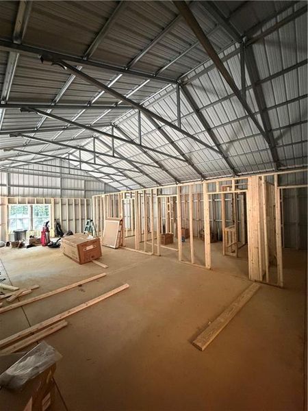 In-progress construction of a new home in , Fairmount, GA (Image 4).