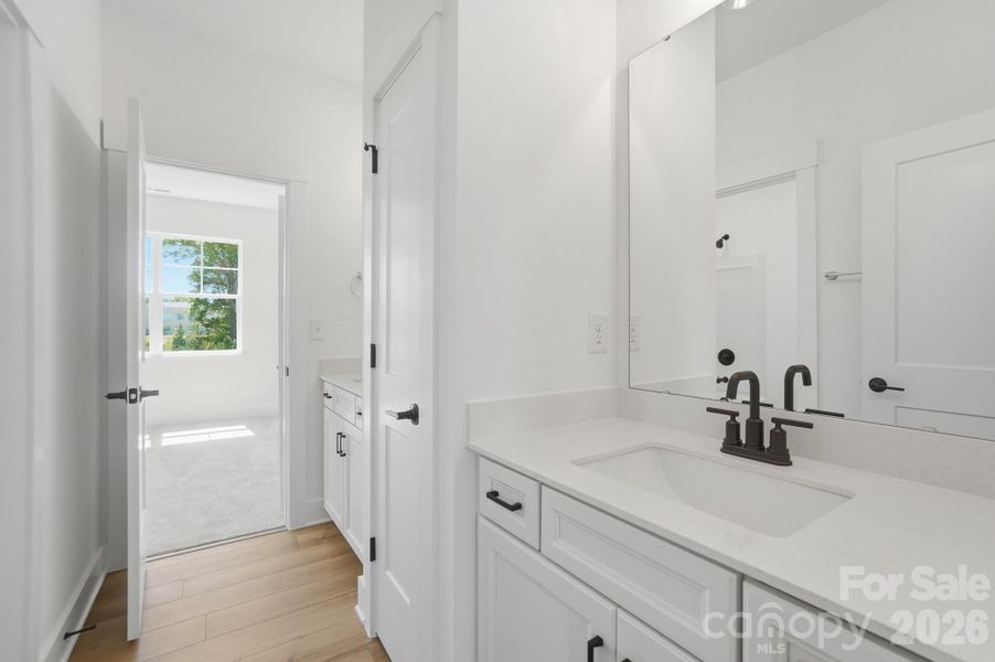 Furnished interior view inside a new home in Robinson Oaks, Gastonia (Image 10).