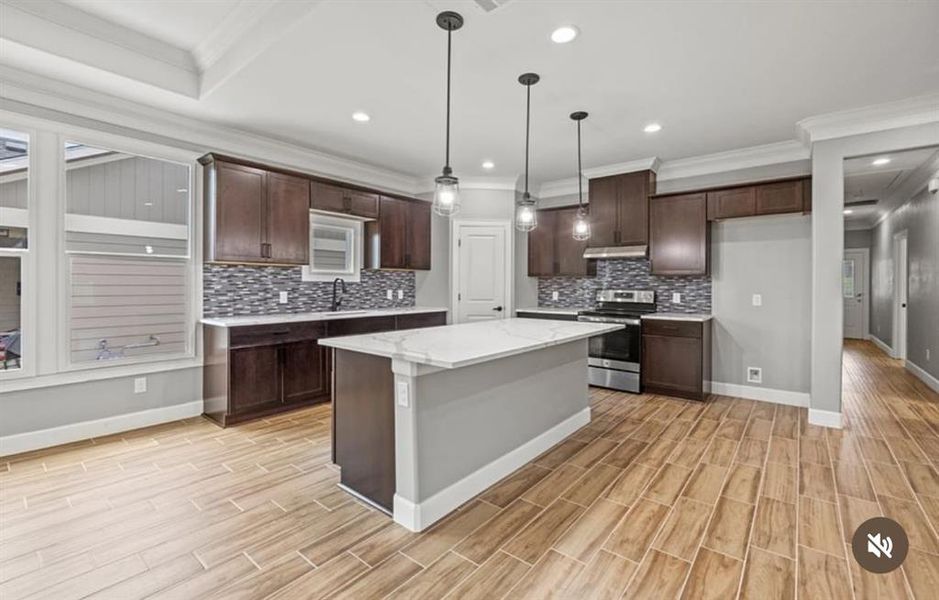 Furnished interior view inside a new home in , Fort Worth (Image 5).