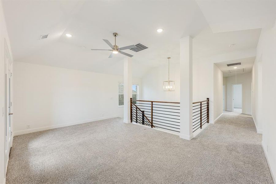 Spacious, unfurnished interior of a new home in Ridgepoint, Midlothian (Image 21).