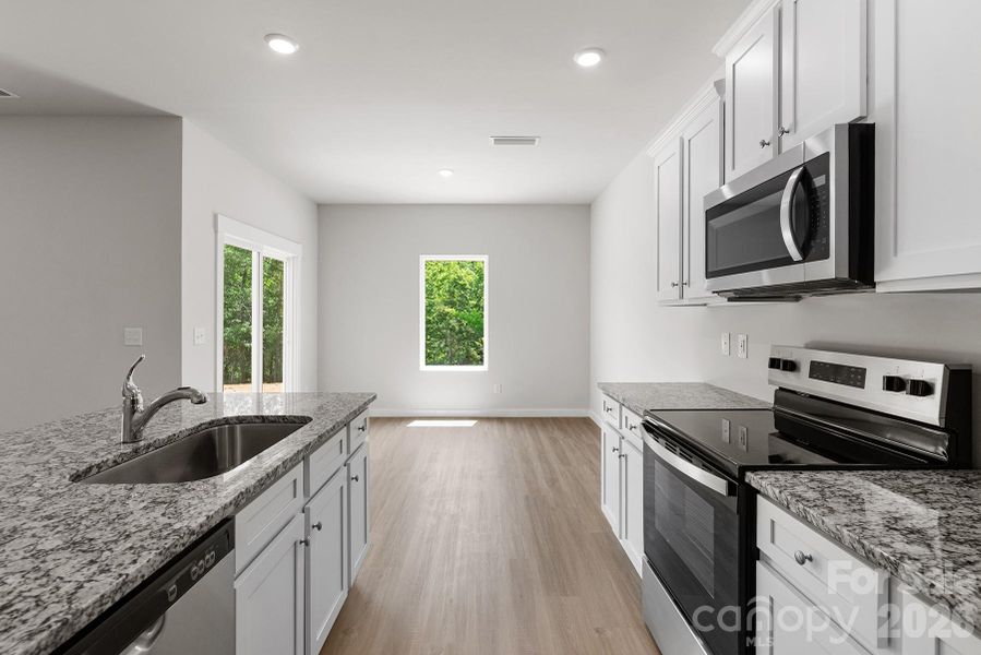 Furnished interior view inside a new home in , Winston-Salem (Image 6).