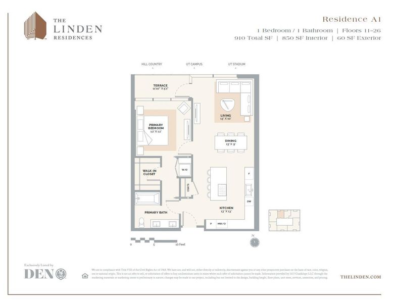 View of floor plan / room layout
