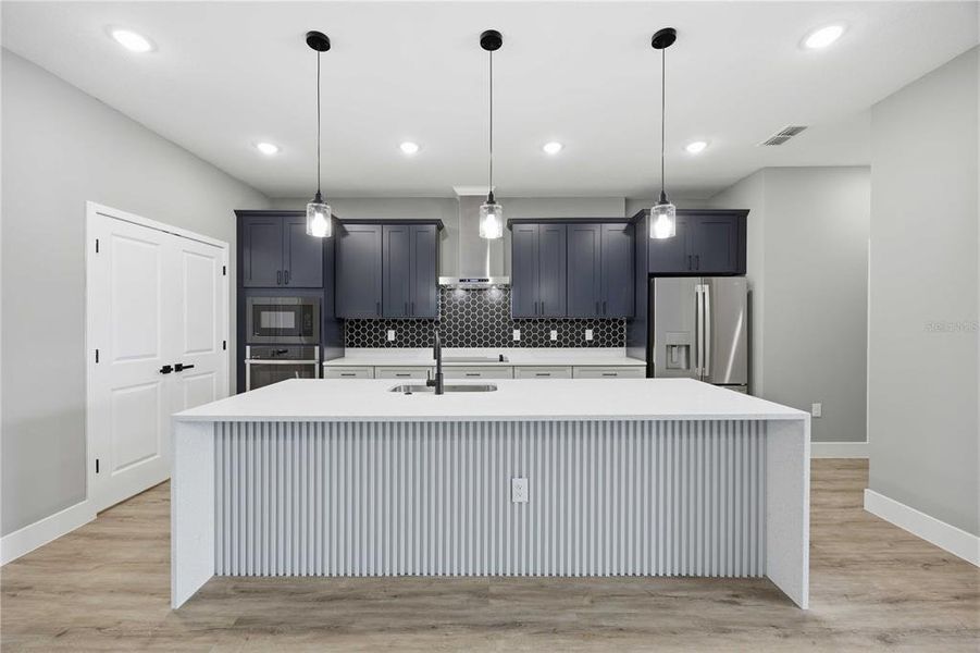 Furnished interior view inside a new home in , Winter Haven (Image 4). Furnished interior view inside a new home in , Winter Haven (Image 4).