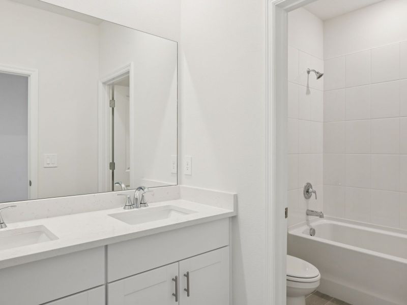 Furnished interior view inside a new home in Coasterra - Reserve Series, Palmetto (Image 8).