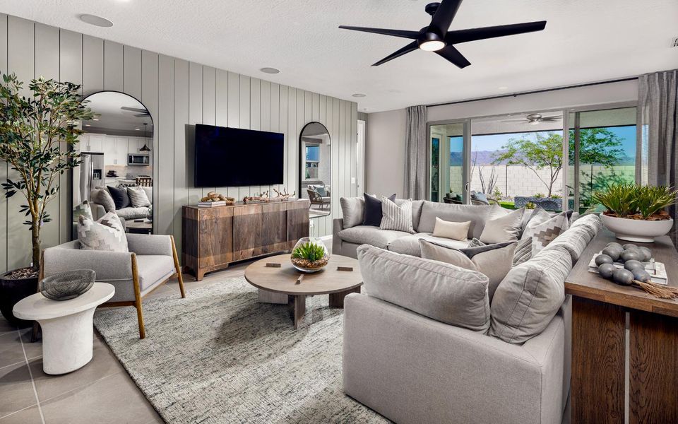 Furnished interior view inside a new home in Alamar, Avondale (Image 9).