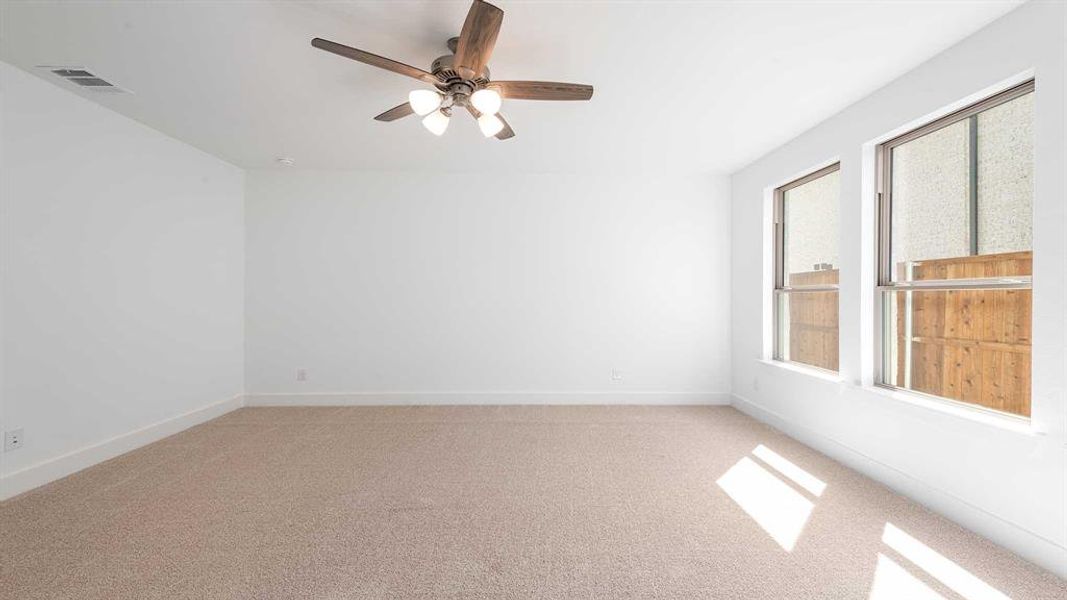 Spacious, unfurnished interior of a new home in The Heights At Uptown Celina 45', Celina (Image 16). Spacious, unfurnished interior of a new home in The Heights At Uptown Celina 45', Celina (Image 16).