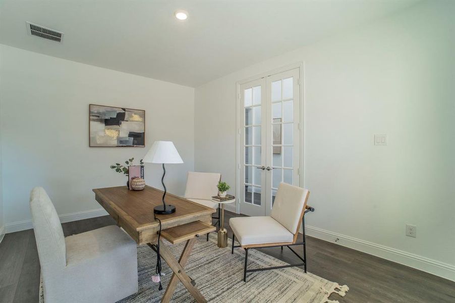 Furnished interior view inside a new home in The Ridge at Northlake, Northlake (Image 8).