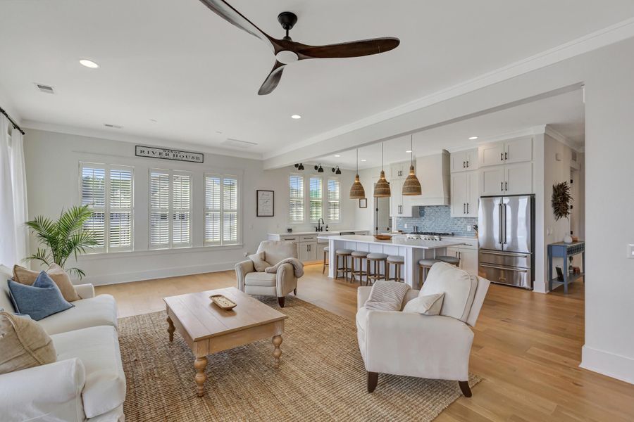 Furnished interior view inside a new home in , Wando (Image 30).