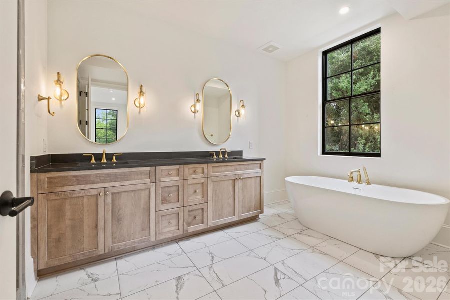 Furnished interior view inside a new home in , Charlotte (Image 33). Furnished interior view inside a new home in , Charlotte (Image 33).
