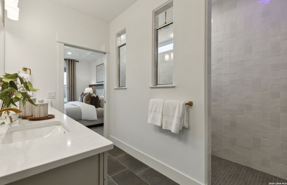 Furnished interior view inside a new home in Del Webb New Braunfels at Veramendi, New Braunfels (Image 7).