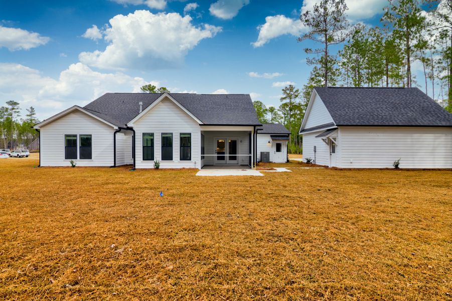 Representative exterior photo of a completed home built from the Sumter by Center Park Homes in Sweetbay Cove, Summerville, SC (Image 32). Representative exterior photo of a completed home built from the Sumter by Center Park Homes in Sweetbay Cove, Summerville, SC (Image 32).