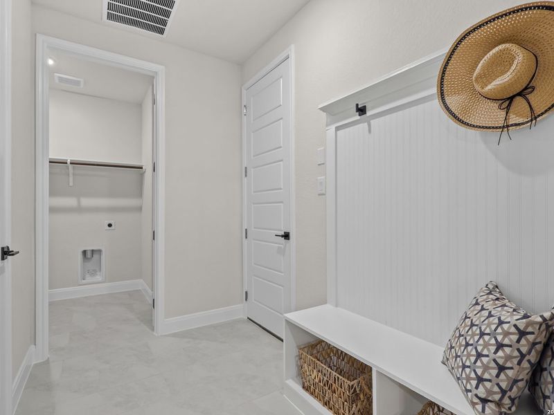 Furnished interior view inside a new home in The Reserve at Potranco Oaks, Castroville (Image 36).