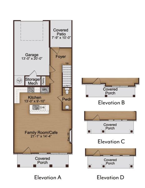 2D floor plan layout for the Kennington by McKinley Homes in Kinsley, Wake Forest, NC (Image 3). 2D floor plan layout for the Kennington by McKinley Homes in Kinsley, Wake Forest, NC (Image 3).