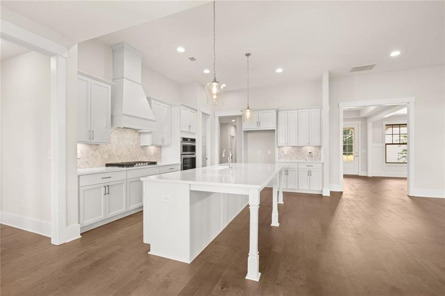 Furnished interior view inside a new home in Soleil Summit Chase, Snellville (Image 5).