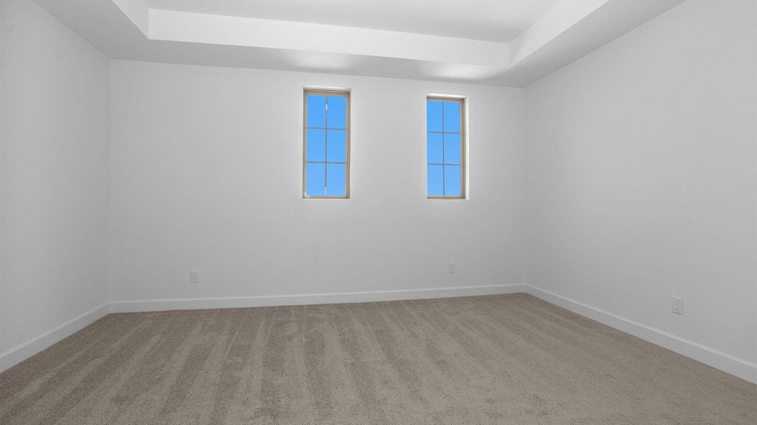 Spacious, unfurnished interior of a new home in Legacy Prairie at Katy Court, Katy (Image 12). Spacious, unfurnished interior of a new home in Legacy Prairie at Katy Court, Katy (Image 12).
