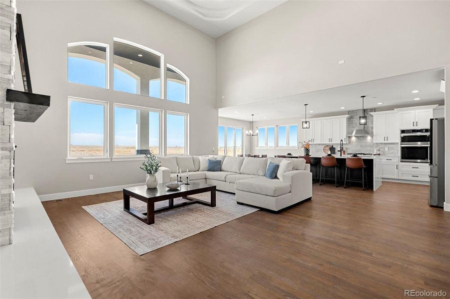 Furnished interior view inside a new home in , Hudson (Image 10).