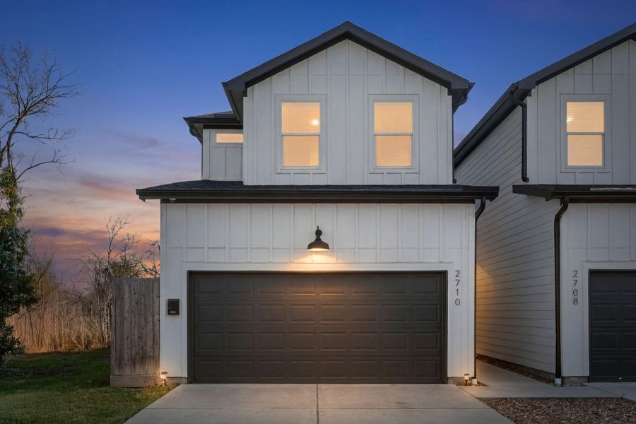 Front exterior of a new home in , Houston, TX, highlighting curb appeal (Image 2). Front exterior of a new home in , Houston, TX, highlighting curb appeal (Image 2).