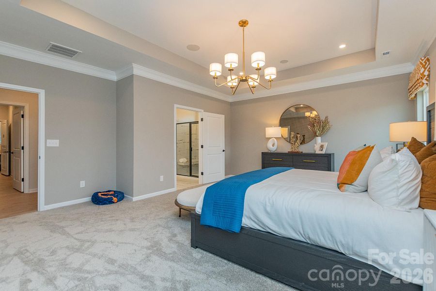 Furnished interior view inside a new home in Pine Bluff, Midland (Image 6).